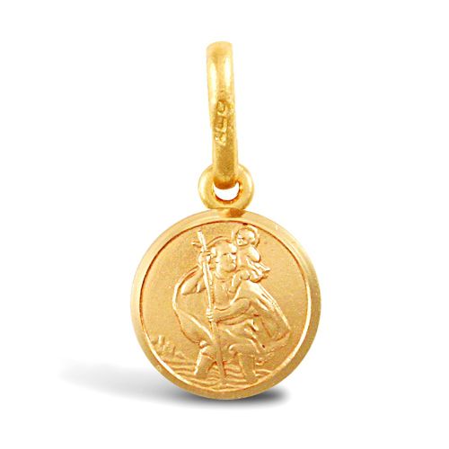 9ct Yellow Gold St Christopher Pendant – Imperial Time