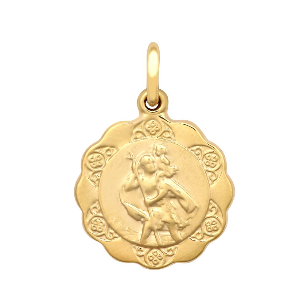 9ct Yellow St Christopher Pendant – Imperial Time