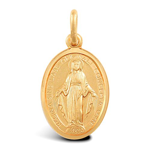 9ct Yellow Gold Miraculous Medallion Pendant – Imperial Time