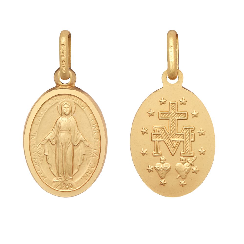 9ct Yellow Miraculous Medallion Pendant – Imperial Time
