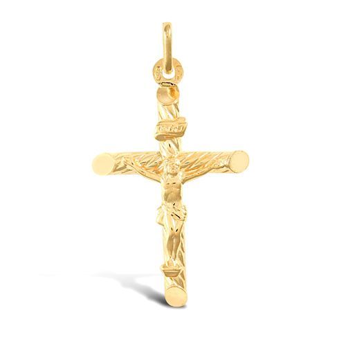9ct Yellow Gold Crucifix – Imperial Time