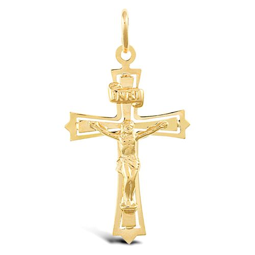 9ct Yellow Gold Crucifix – Imperial Time