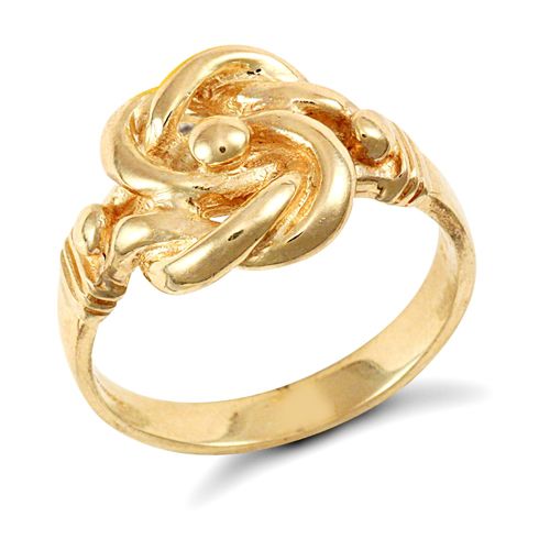 9ct Yellow Gold Knot Ring – Imperial Time