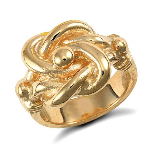 9ct Yellow Gold Knot Ring – Imperial Time