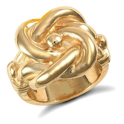 9ct Yellow Gold Knot Ring – Imperial Time