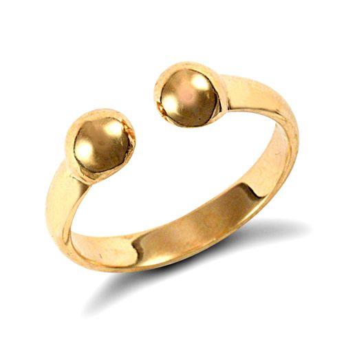 9ct Yellow Gold Torque Ring – product view