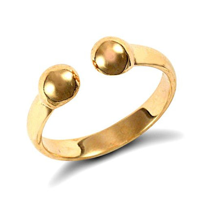 9ct Yellow Gold Torque Ring – product view