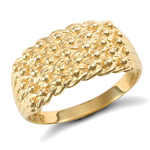 9ct Yellow Gold Keeper Ring – Imperial Time