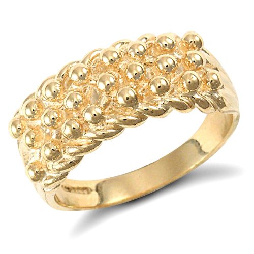 9ct Yellow Gold Keeper Ring – Imperial Time