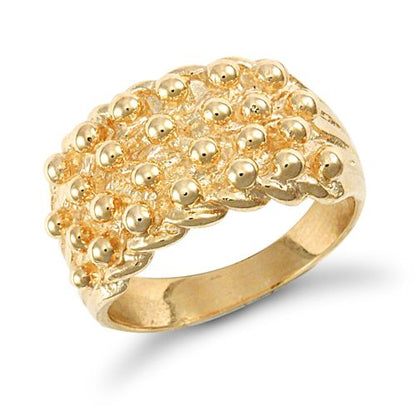 9ct Yellow Gold Keeper Ring – Imperial Time