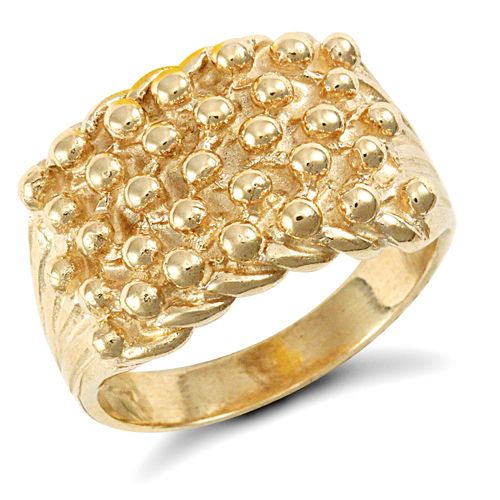 9ct Yellow Gold Keeper Ring – Imperial Time