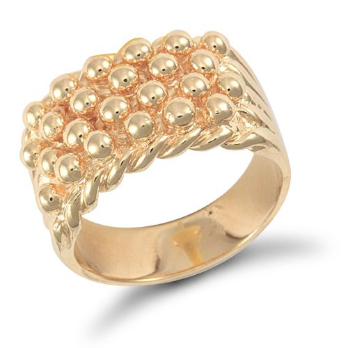 9ct Yellow Gold Keeper Ring – Imperial Time