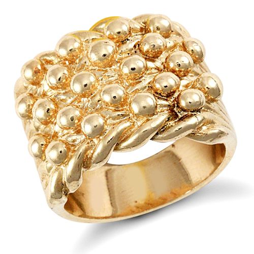 9ct Yellow Gold Keeper Ring – Imperial Time