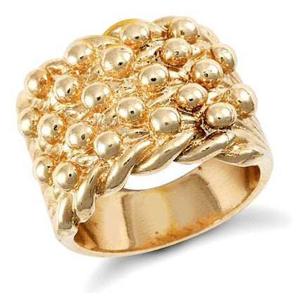 9ct Yellow Gold Keeper Ring – Imperial Time