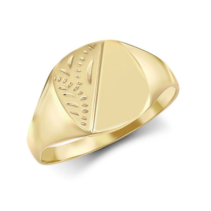 9ct Yellow Gold Signet Ring – Imperial Time