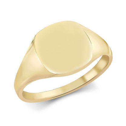 9ct Yellow Gold Signet Ring – Imperial Time