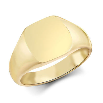 9ct Yellow Gold Signet Ring – Imperial Time