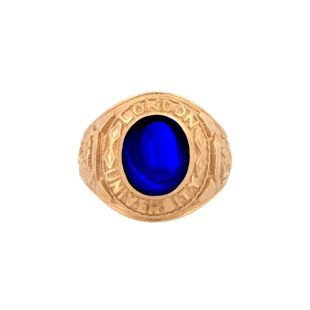 9ct Yellow Gold College Ring – Imperial Time