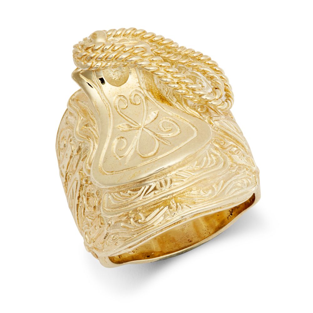 9ct Yellow Saddle Ring – Imperial Time