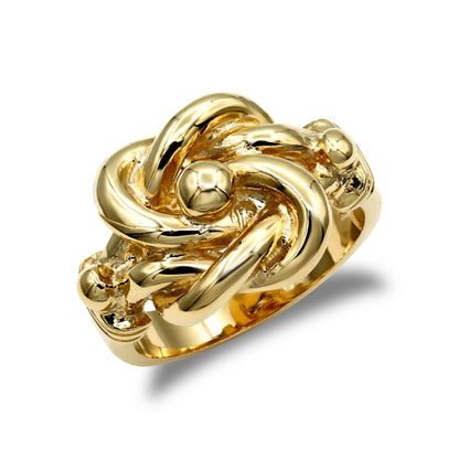 9ct Yellow Gold Knot Ring – Imperial Time