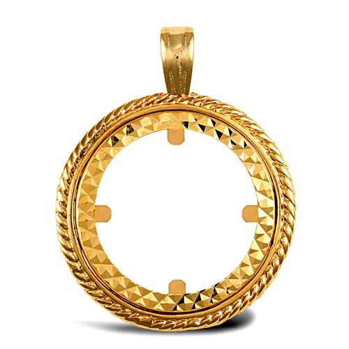 9ct Yellow Gold Full Sovereign Pendant – Imperial Time
