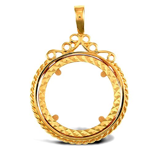 9ct Yellow Gold Full Sovereign Pendant – Imperial Time