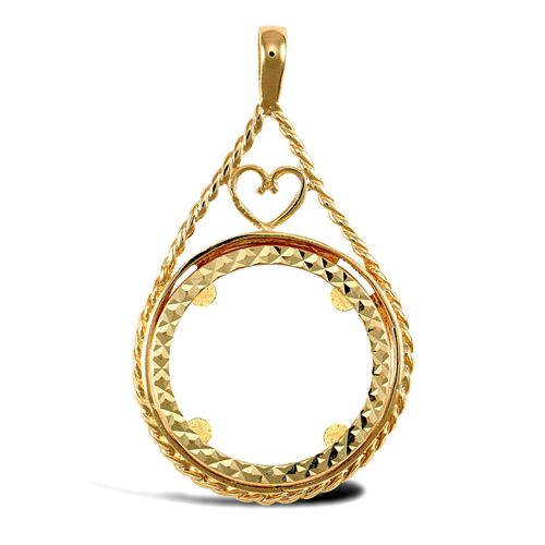 9ct Yellow Gold Full Sovereign Pendant – Imperial Time