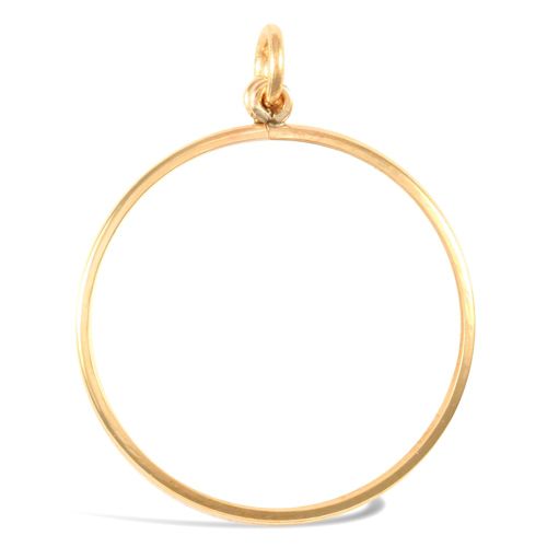 9ct Yellow Gold Full Sovereign Pendant – Imperial Time