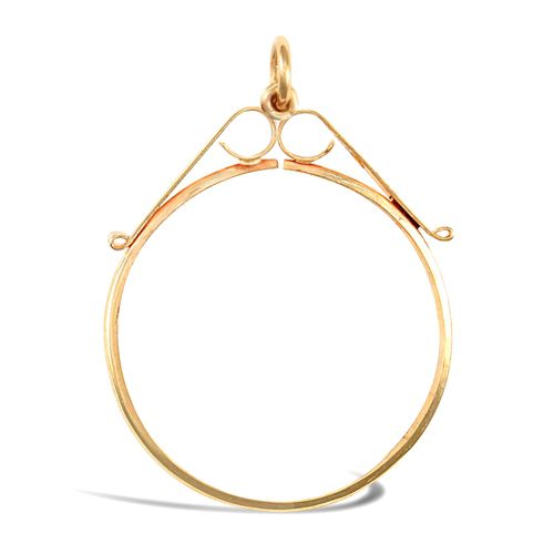9ct Yellow Gold Full Sovereign Pendant – Imperial Time