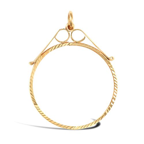 9ct Yellow Gold Full Sovereign Pendant – Imperial Time