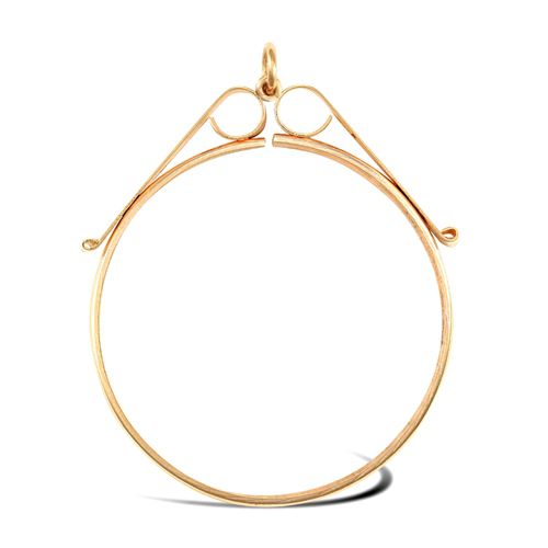 9ct Yellow Gold Full Kruger Sovereign Pendant – Imperial Time