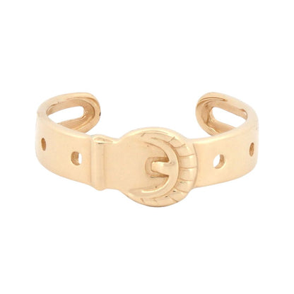 9ct Yellow buckle toe ring – Imperial Time