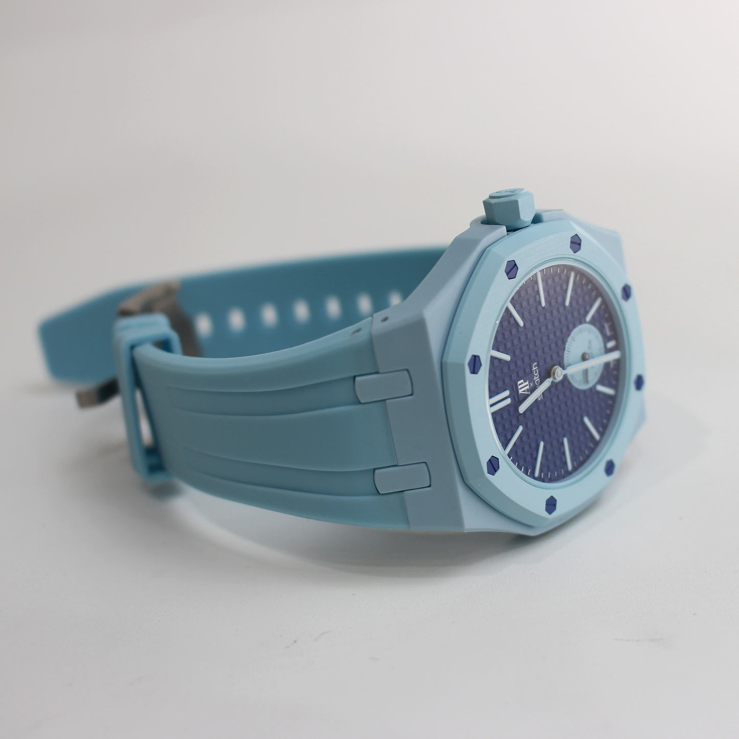 AP Swatch Royal Pop LÀN BA Bio-ceramic Pocket Watch SSX03L100N Audemars Piguet Collaboration New Unworn