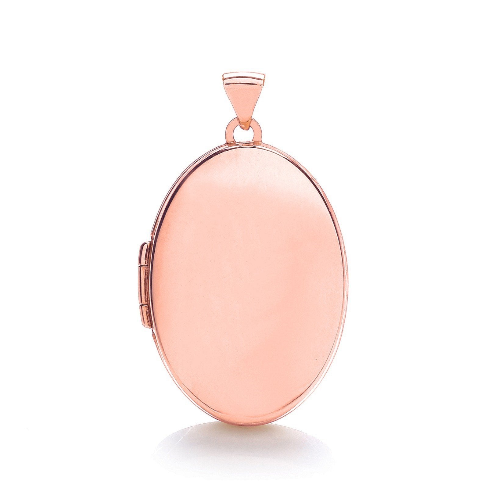 Rose Gold Oval Plain Locket - Luxury Watch - Certified Authentic - Swiss Made - UK Stock – Luxury Watch by Imperial Ti