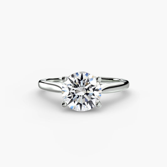 Solitaire Ring 1 - Silver Dial – Watches|Jewellery|Gemstones|Repairs - London Kensington