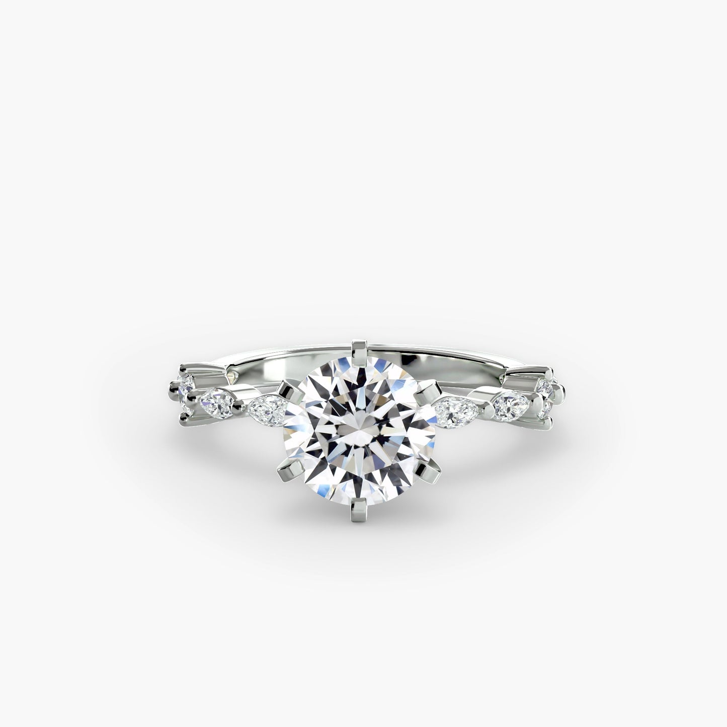 Solitaire With Eternity Pavé – Watches|Jewellery|Gemstones|Repairs - London Kensington
