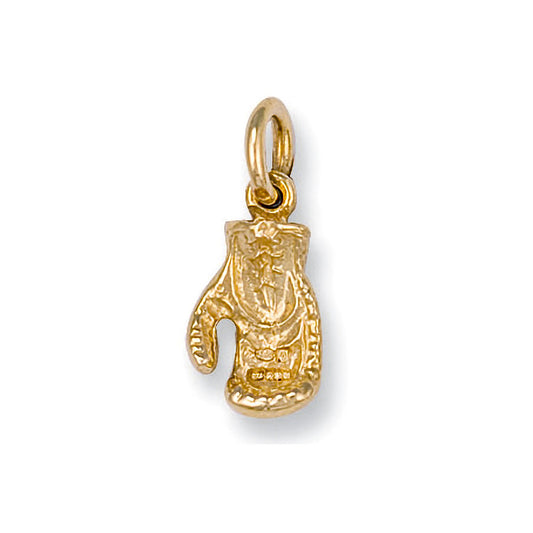 Yellow Gold Boxing Glove Pendant