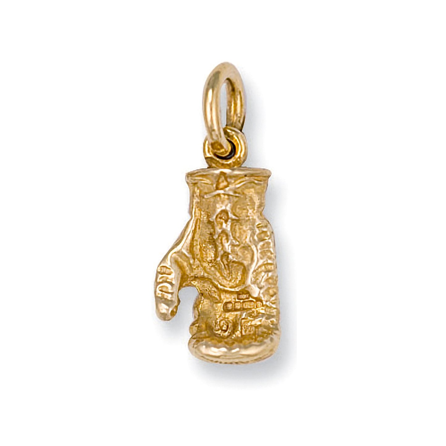Yellow Gold Boxing Glove Pendant