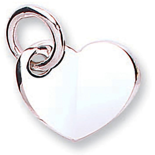 White Gold Heart Pendant