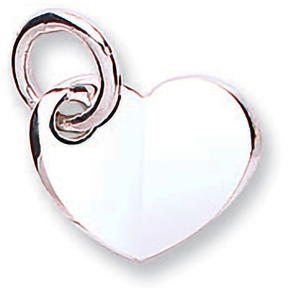 White Gold Heart Pendant