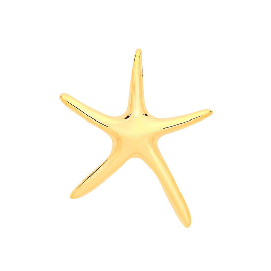 Yellow Gold Starfish Pendant