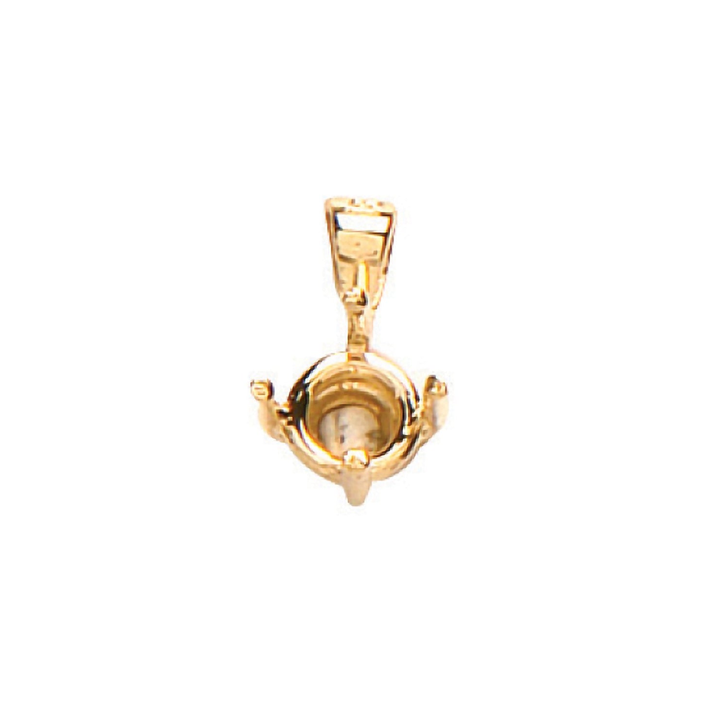 18ct Yellow Gold Pendant Mount 0.20-0.25ct