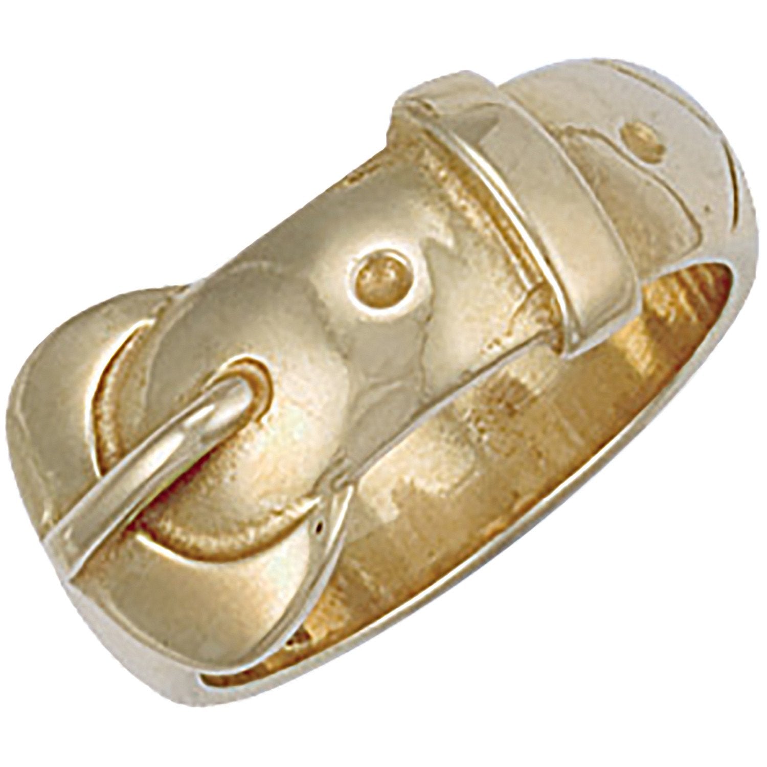 Yellow Gold Buckle Ring - Fine Ring - Certified Authentic - Swiss Made - UK Stock - Insured D – Luxury Jewellery by Im