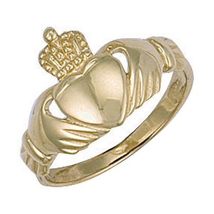 Yellow Gold Claddagh Ring