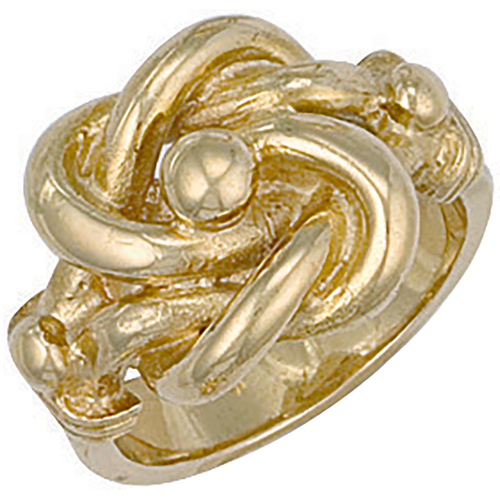 Yellow Gold Knot Ring – product view