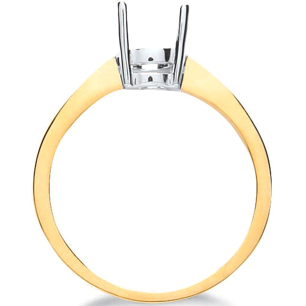 18ct Yellow Gold Ring Mount 1.00ct