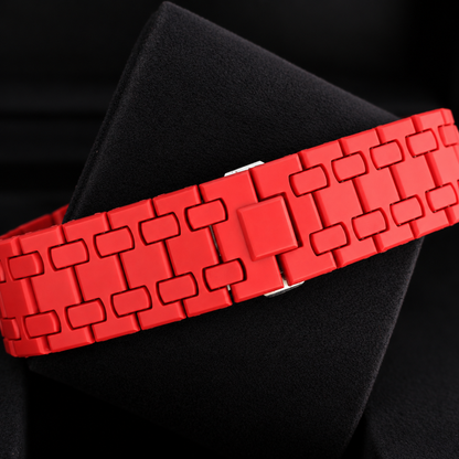 Swatch Royal Pop OTTO ROSSO SSX03R100N Bioceramic watch and bracelet, additional image