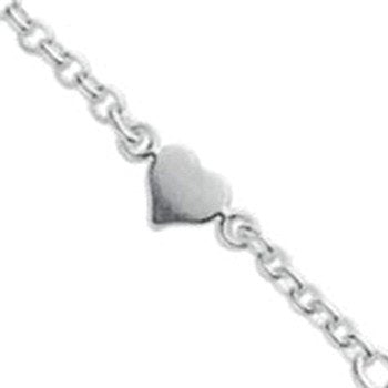 Silver Hearts Anklet - Luxury Watch - Certified Authentic - Swiss Made - UK Stock - Insured D – Luxury Watch by Imperi