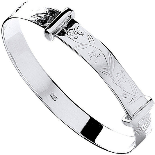 Silver D/C Expandable Baby Bangle - Luxury Watch - Certified Authentic - Swiss Made – Luxury Watch by Imperial Time UK