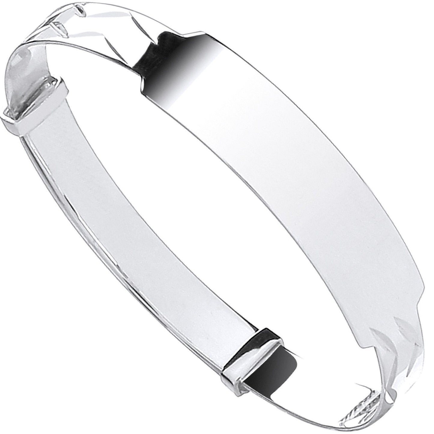 Silver Baby Expandable Id Bangle - Luxury Watch - Certified Authentic - Swiss Made - UK Stock – Luxury Watch by Imperi